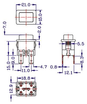 PB01L尺寸